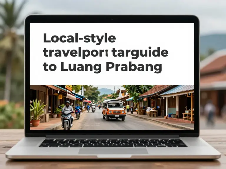 How to Get to Luang Prabang Like a Local: A Practical Transport Guide
