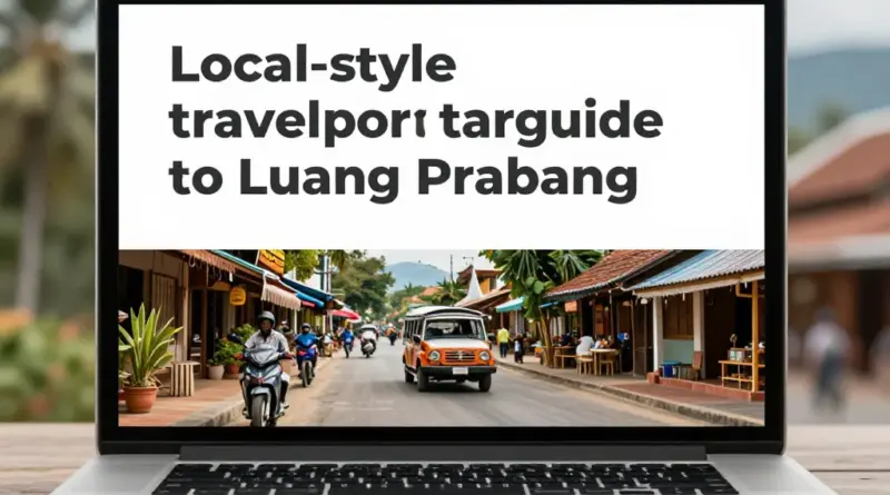 How to Get to Luang Prabang Like a Local: A Practical Transport Guide