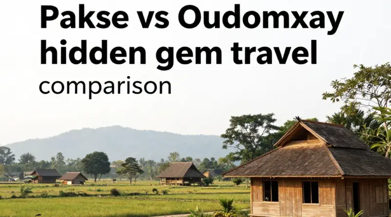 Pakse vs Oudomxay: Which Hidden Gem Should You Visit?
