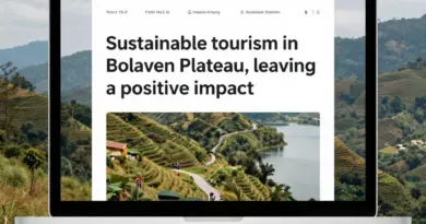 Sustainable Tourism in Bolaven Plateau: How to Leave a Positive Impact