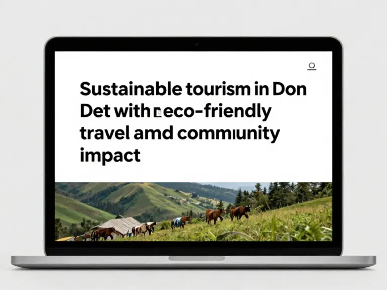 Sustainable Tourism in Don Det: How to Leave a Positive Impact